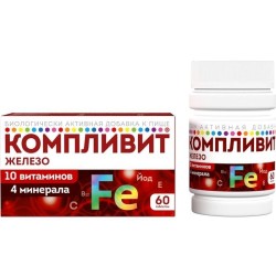 Компливит Железо БАД 60 шт. табл. 525 мг