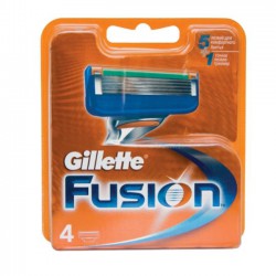 Кассеты для станков для бритья Gillette фьюжен 4 шт.