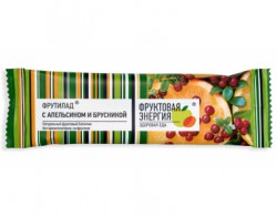 Батончик 30 г Фрутилад апельсин брусника