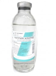 Натрия хлорид р-р д/инф. 0.9% 400 мл 1 шт.