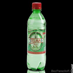 Вода питьевая Stelmas с цинком и селеном газированная 0.5 л