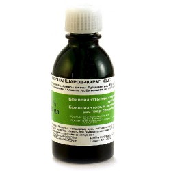 Бриллиантовый зеленый р-р д/наружн. прим. 1% 30 мл 1 шт.