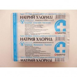 Натрия хлорид р-р д/ин. 0.9% 5 мл №5 шт.