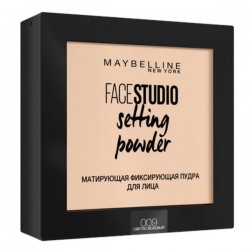 Пудра L'Oreal Мэйбеллин фейс студио матовая фиксирующая 009 светло-бежевый