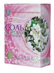 Соль морская для ванн жасмин с пеной 500 г