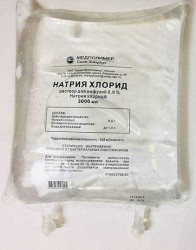 Натрия хлорид р-р д/инф. 0.9% 3000 мл 3 шт.