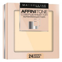 Пудра L'Oreal Мэйбеллин Совершенный тон 24 золотисто-бежевый