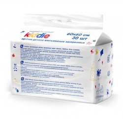 Пеленки впитывающие детские 30 шт. Kiddie Эконом р. 60смх60см