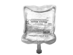 Натрия хлорид р-р д/инф. 0.9% 300 мл 20 шт.