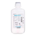 Натрия хлорид, раствор для инфузий 0.9% 250 мл 15 шт флаконы в комплекте с системой  Интрафикс СэйфСет